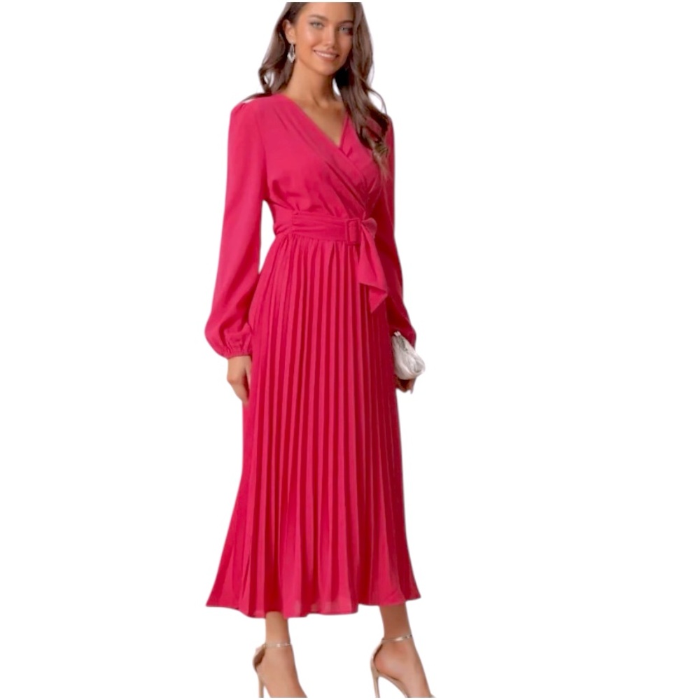 Seta T. Pleated Midi Dress